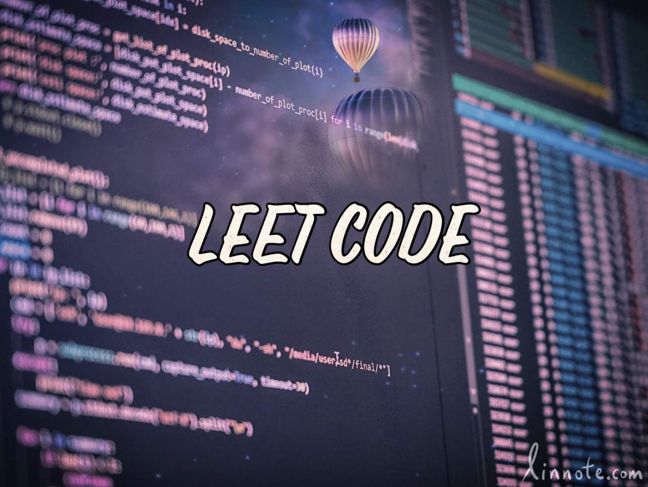 leetCode封面
