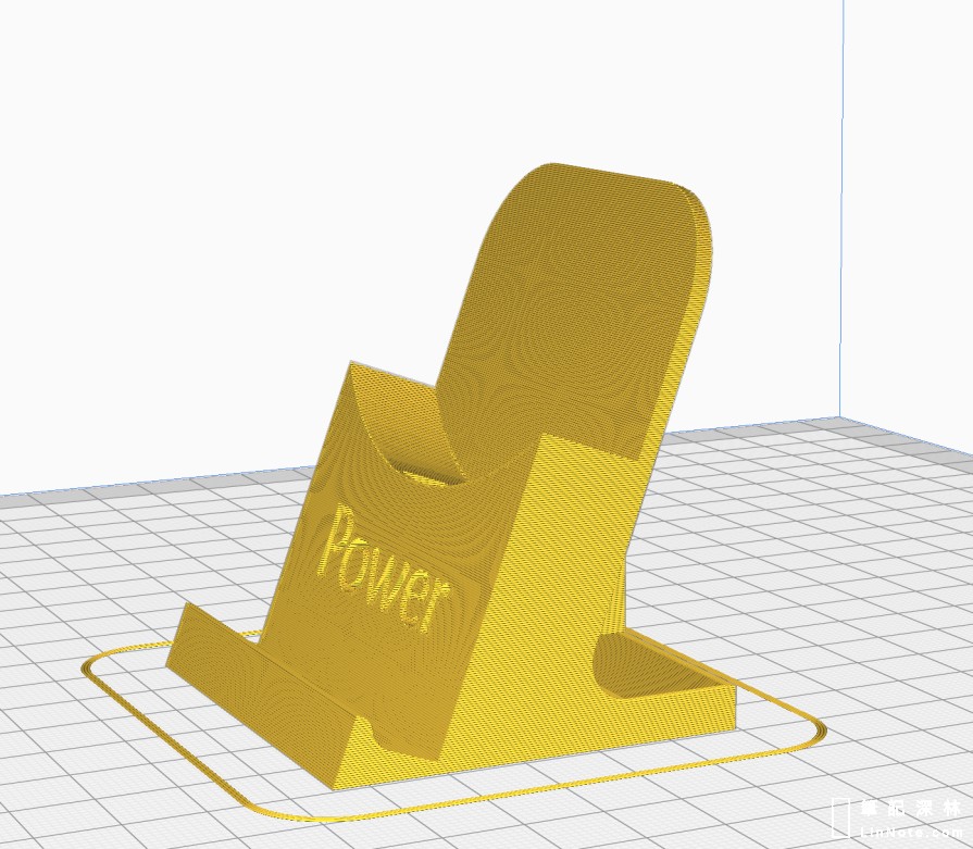 小米無線充電盤3D列印支架CAD圖