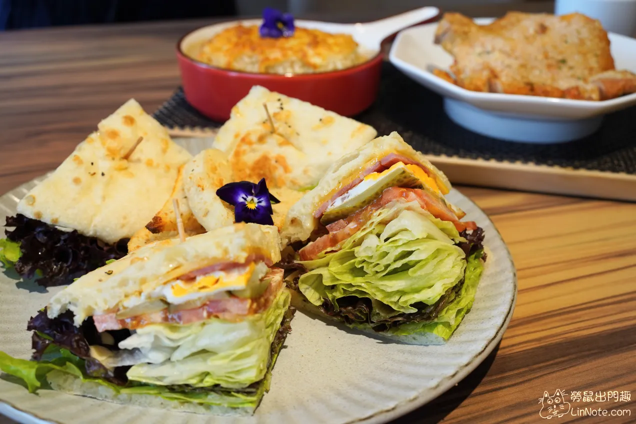 竹南美食『藍多手作早午餐』市區裡的田園餐廳，艾蜜奇新品牌