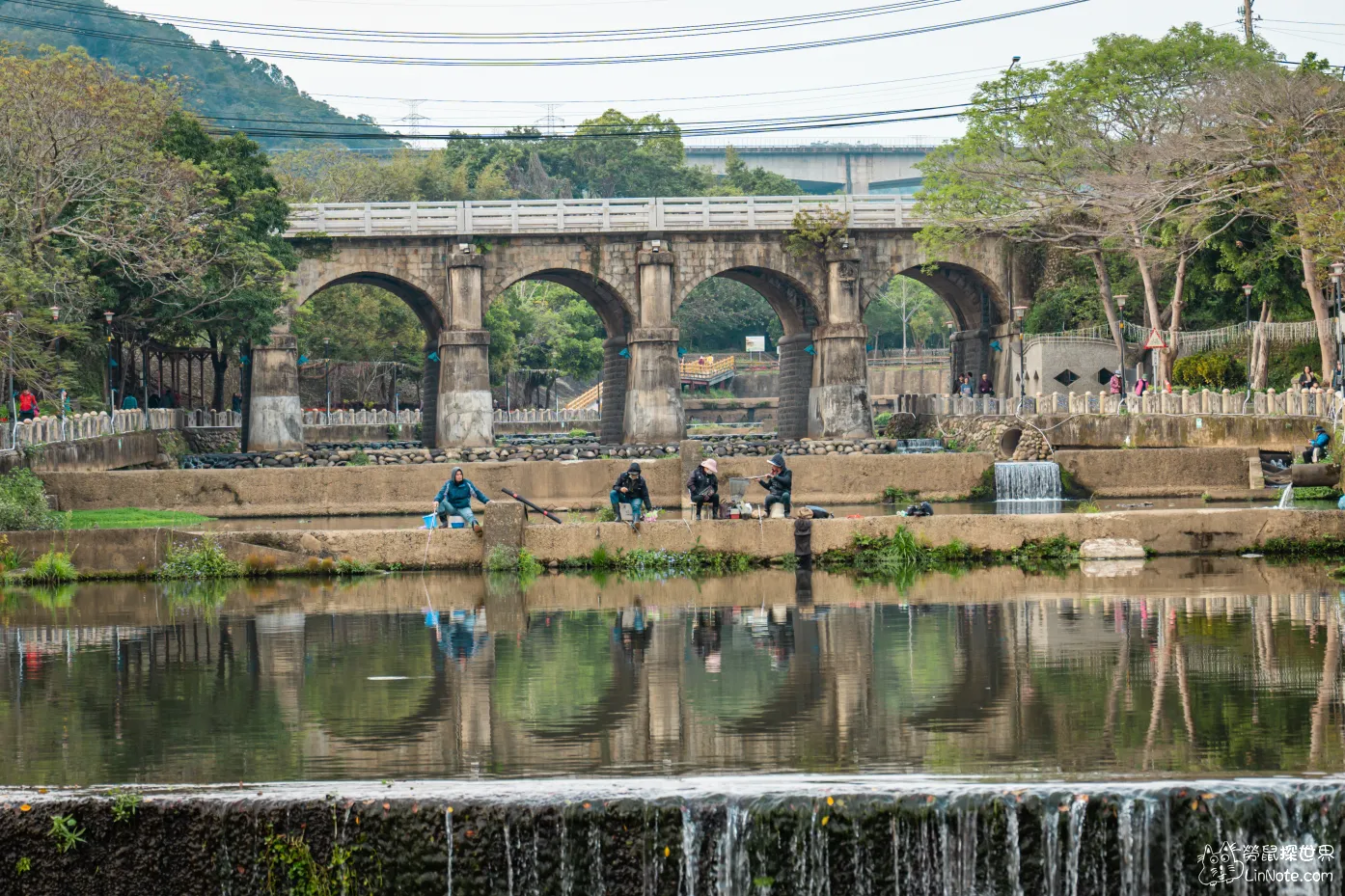 【新竹關西】東安古橋：近百年歷史的異國風古橋，由方解石建造而成
