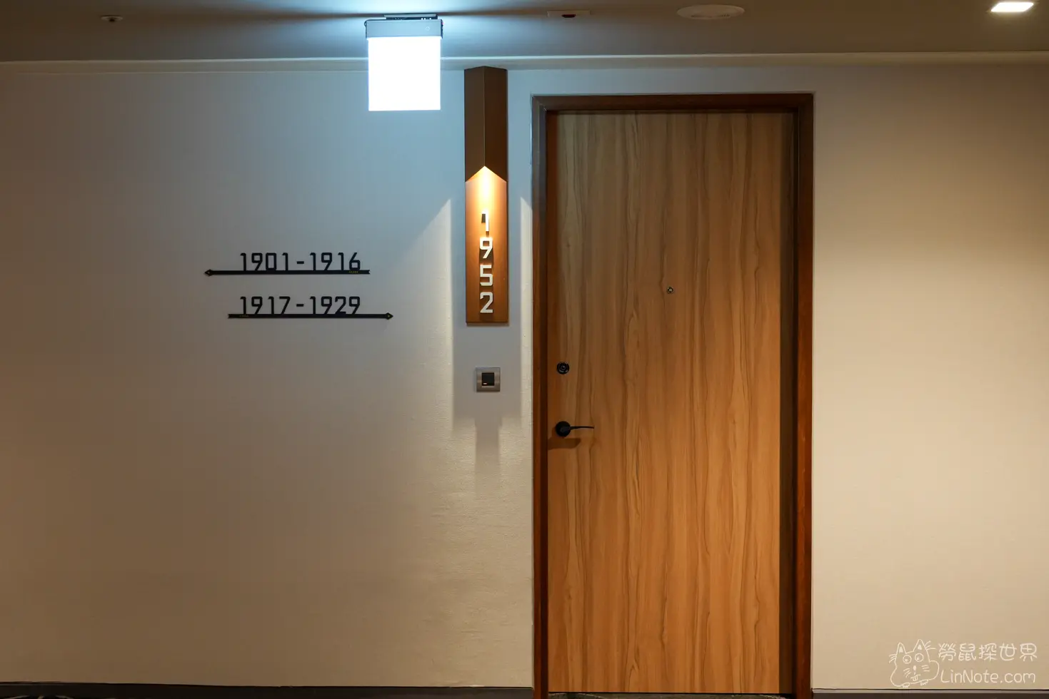 嘉義福容 voco 酒店 房間門口