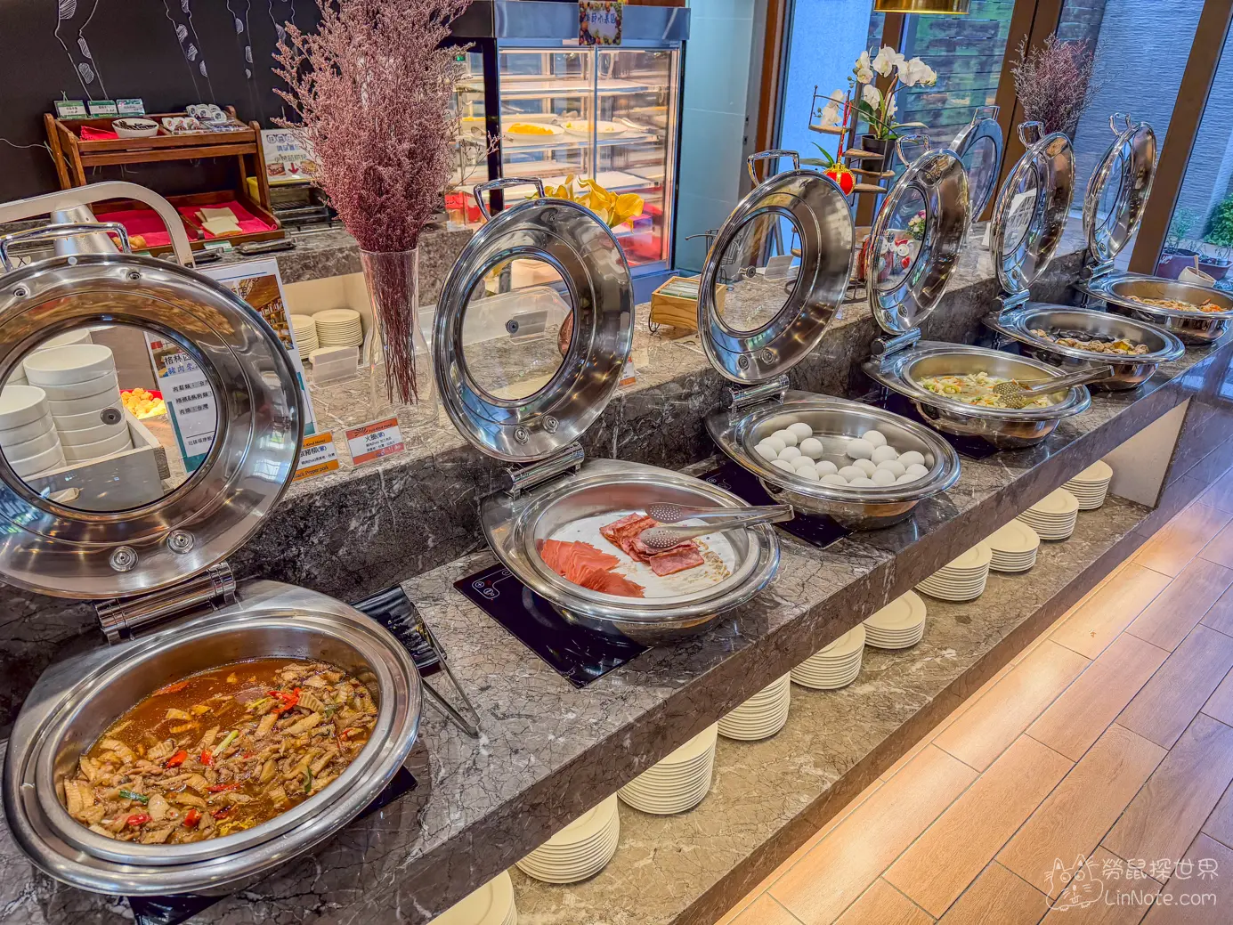 花蓮福康飯店早餐，中式料理