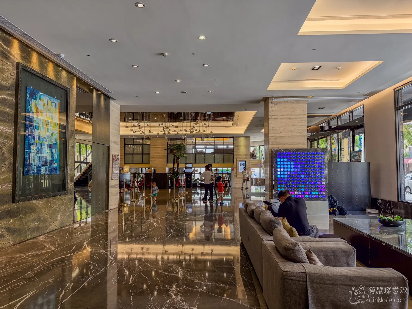 煙波大飯店花蓮館大廳外觀