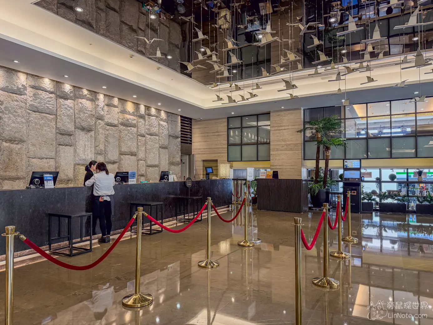 煙波大飯店花蓮館櫃台