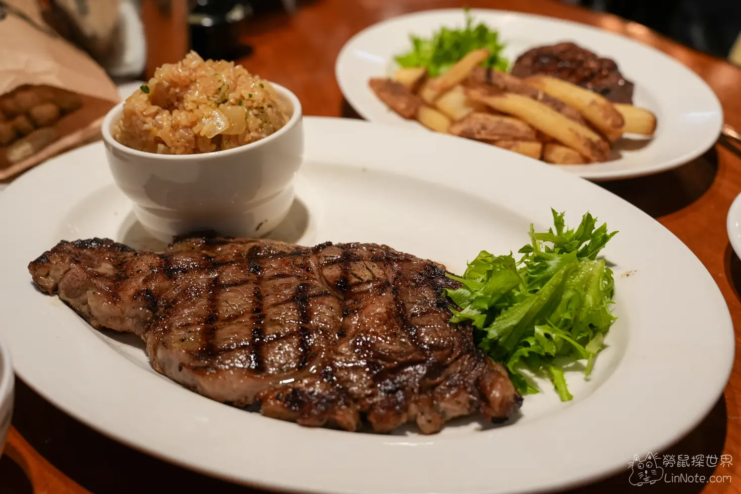 德州鮮切牛排桃園新光店肋眼牛排