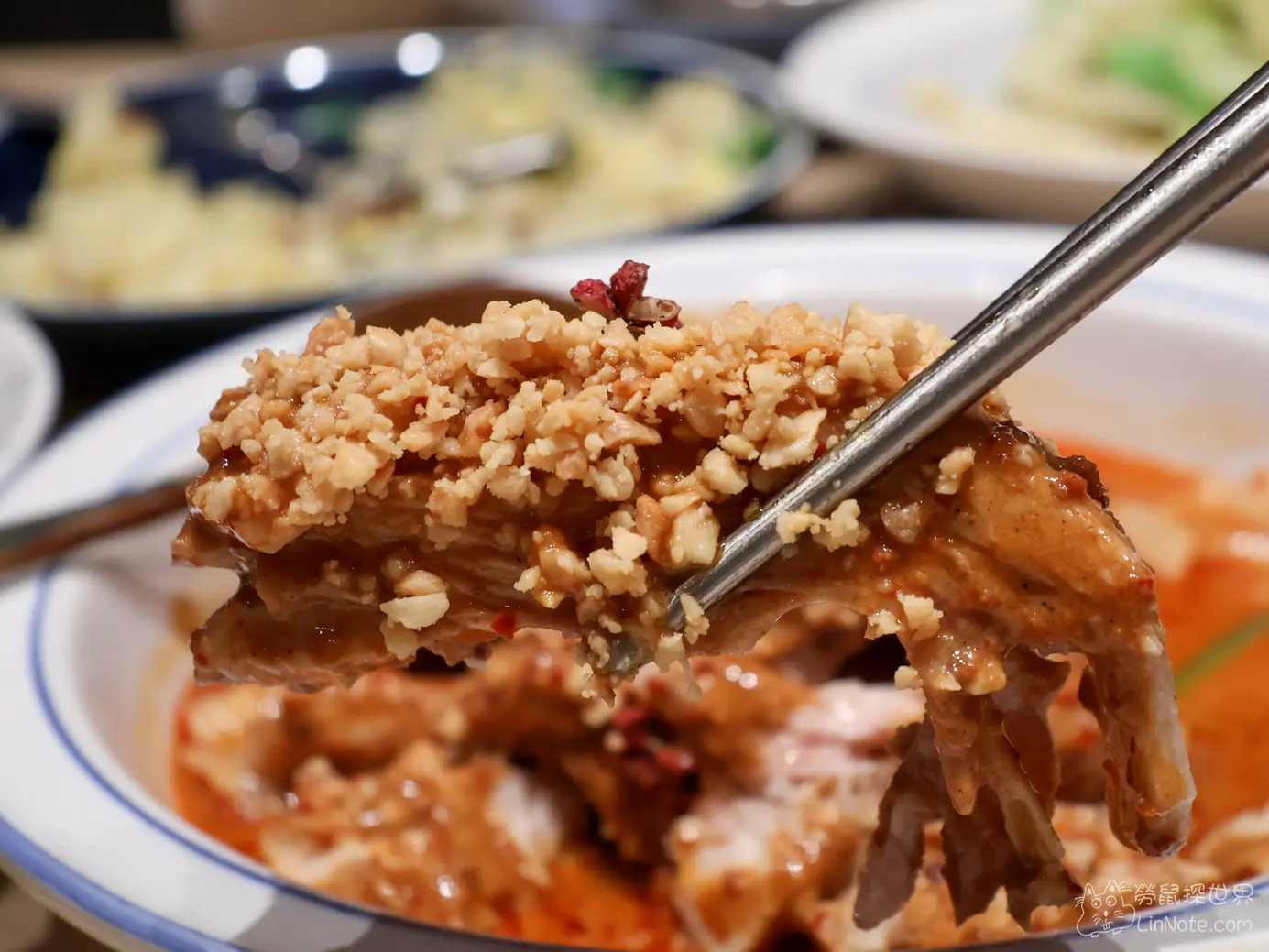 開飯川食堂尚順店 流口水雞特寫