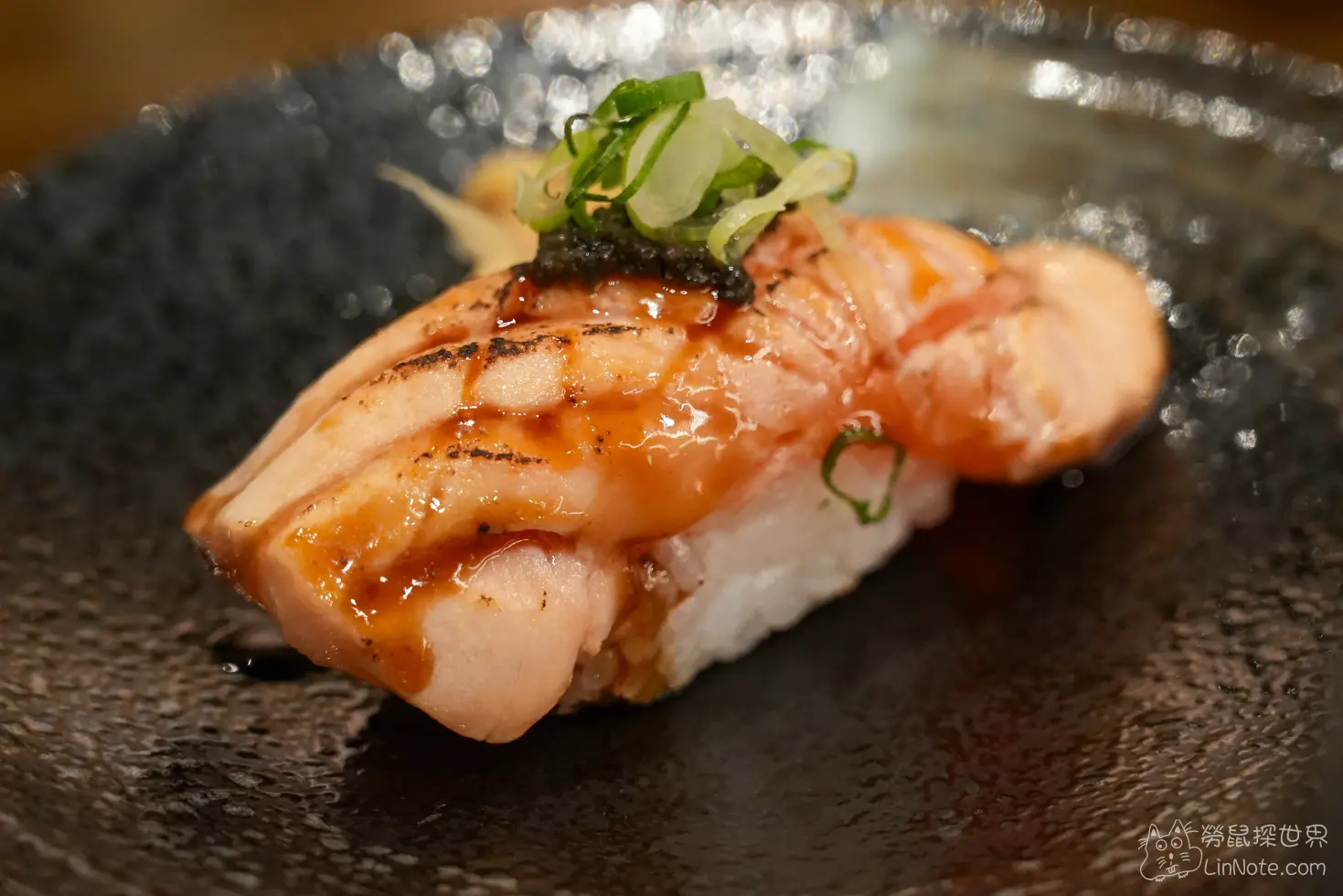 頭份金秋壽司炙燒鮭魚握壽司