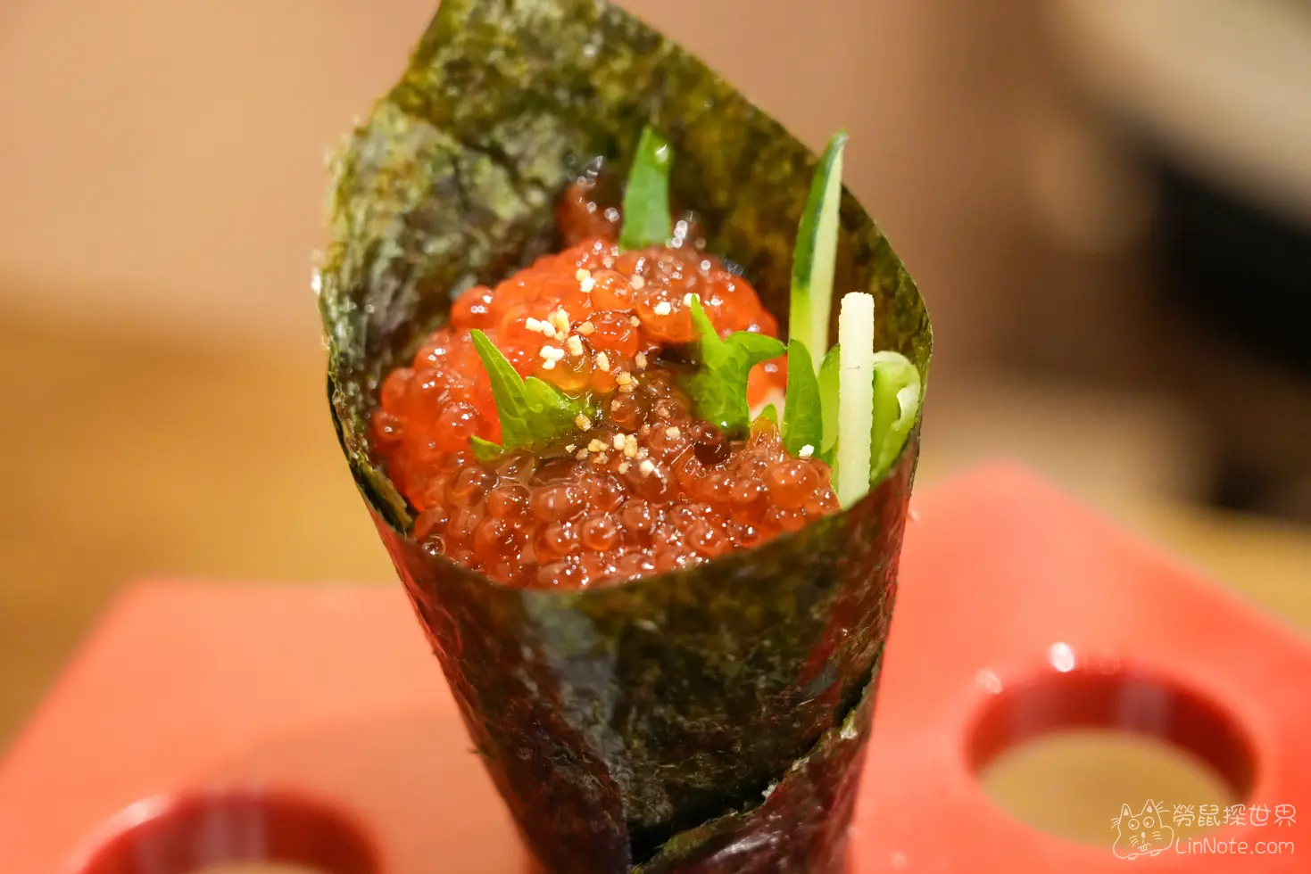 頭份金秋壽司鮭魚卵手捲