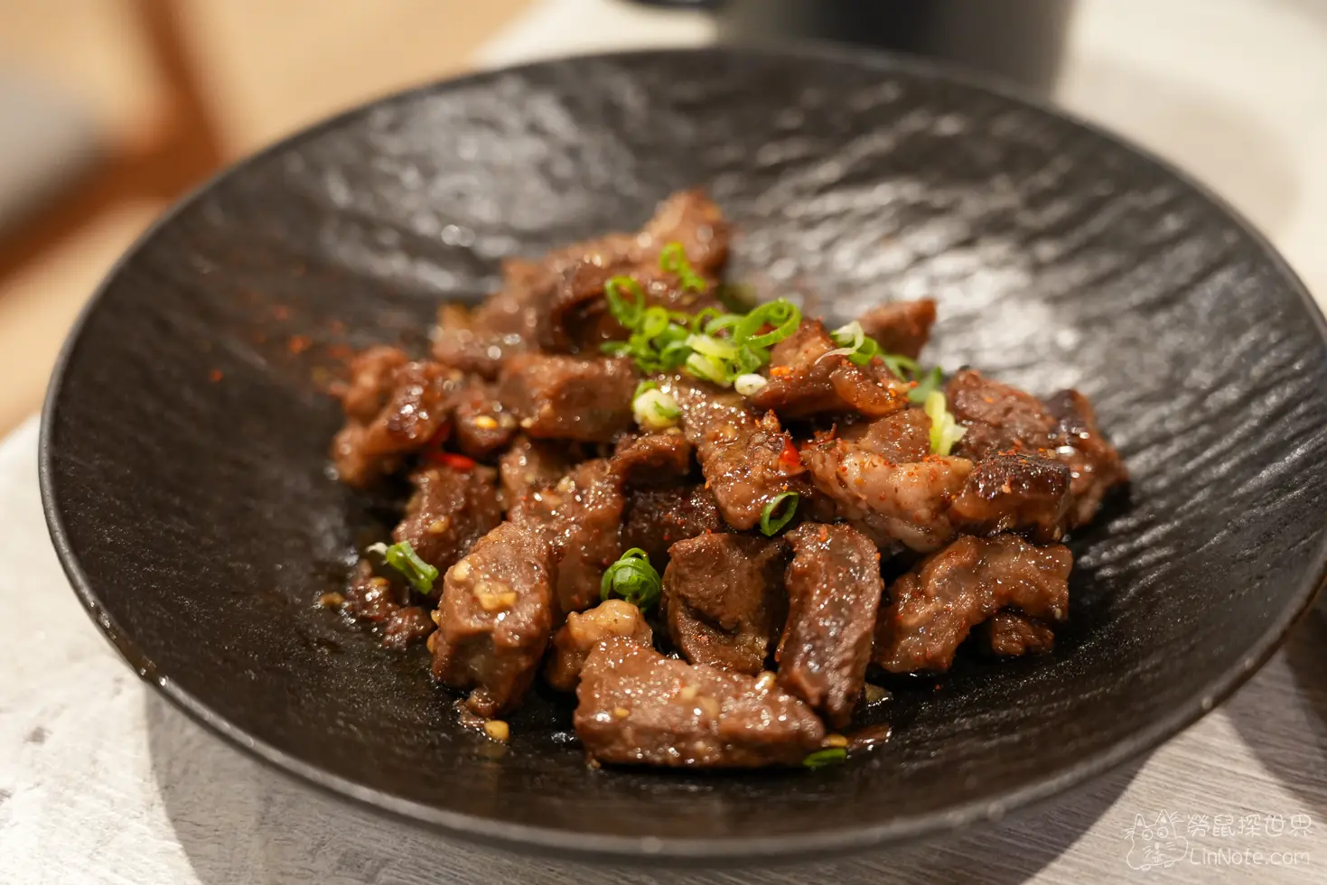弎食鉄板料理草屯店 私房牛筋燒