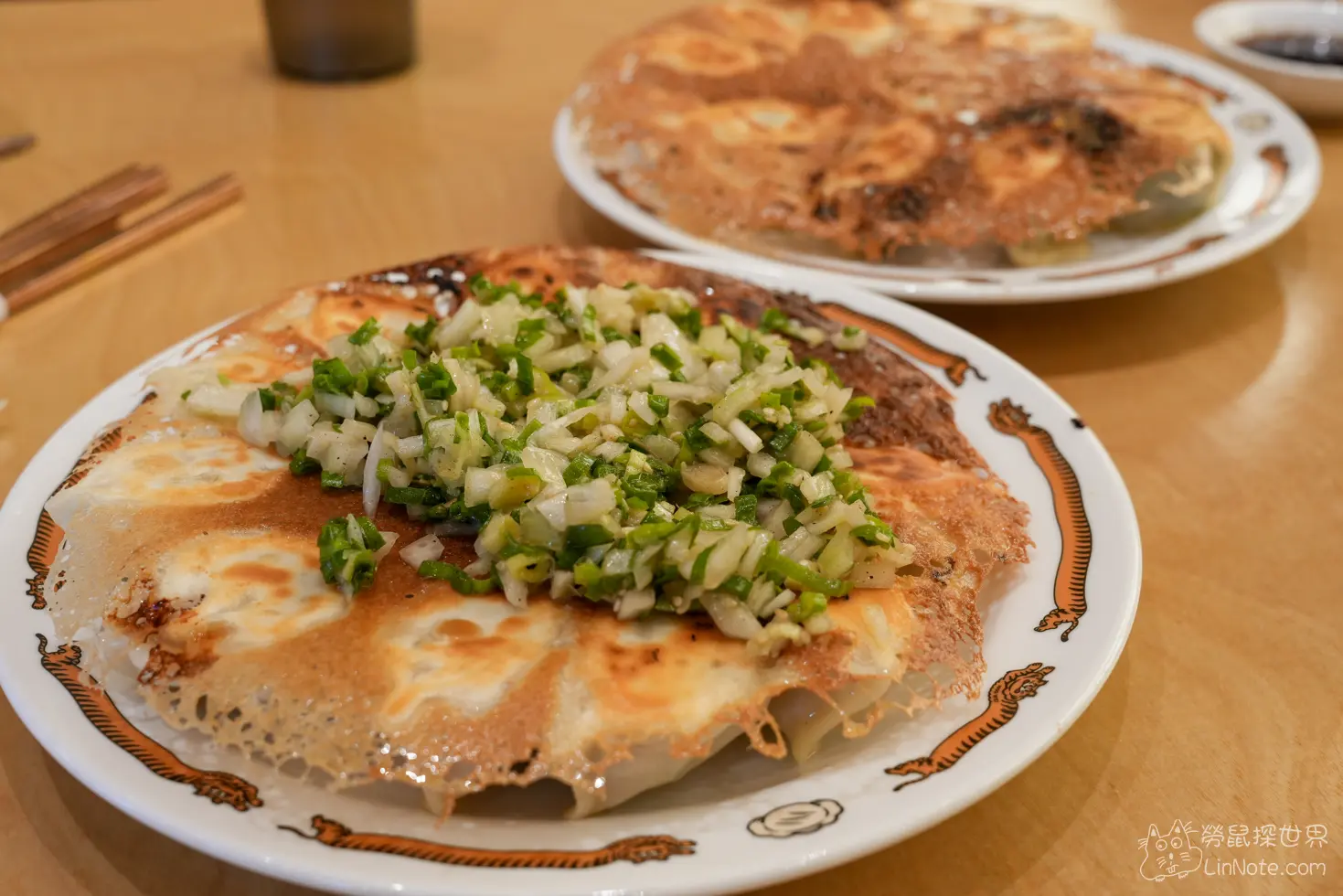 高麗菜鮮肉脆皮餃(加蔥鹽)