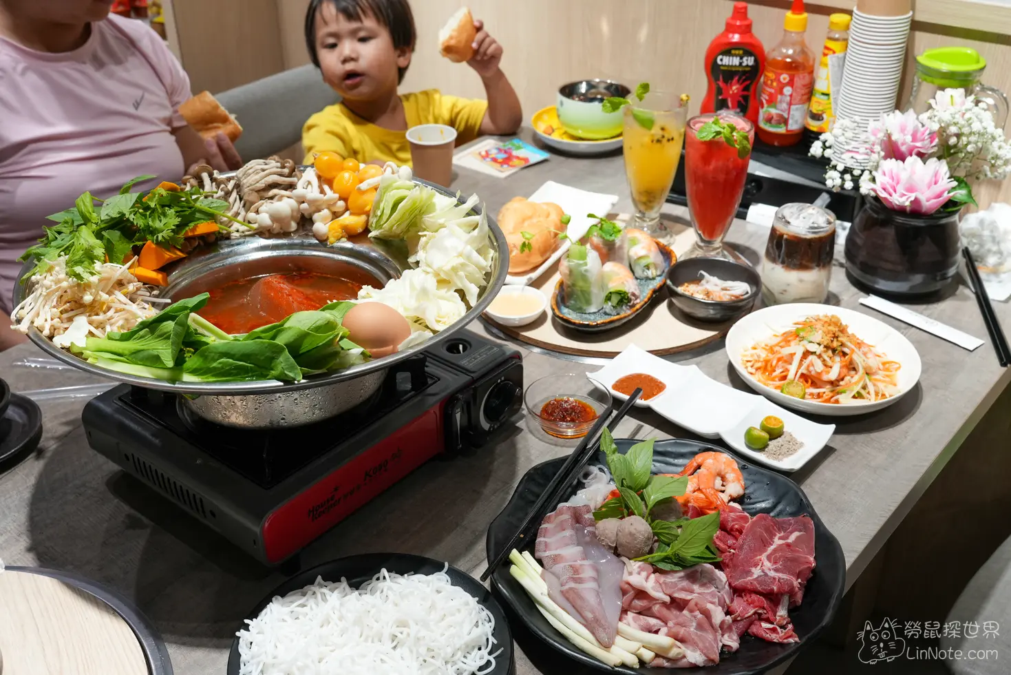 滿桌澎湃的越式佳餚